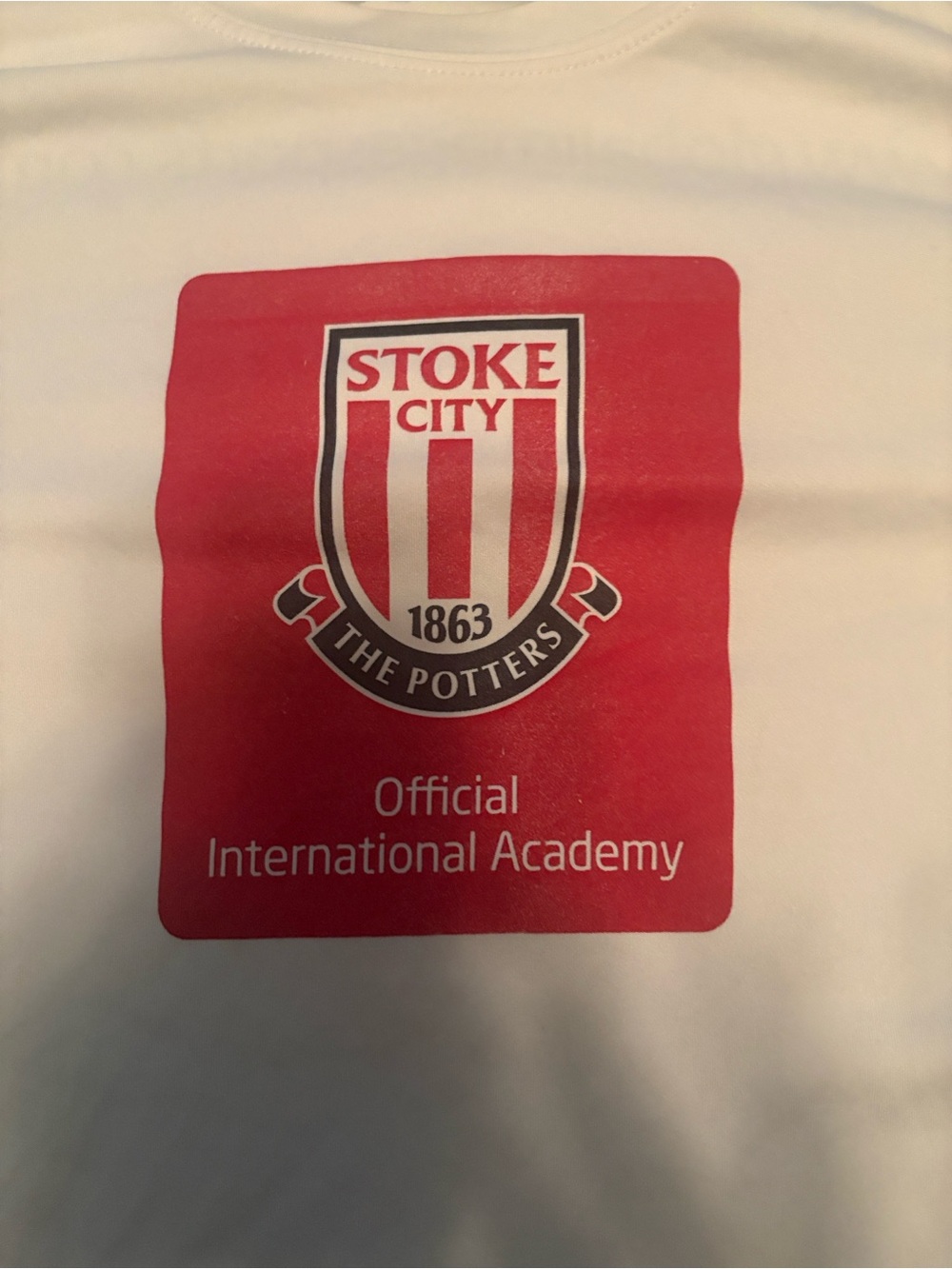 Stoke City FC Official International Academy GIS Soccer Shirt
